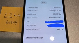 Good
													Samsung Galaxy A54 5G - Xfinity, Graphite, 128 GB, 6 GB, photo 2 of 5