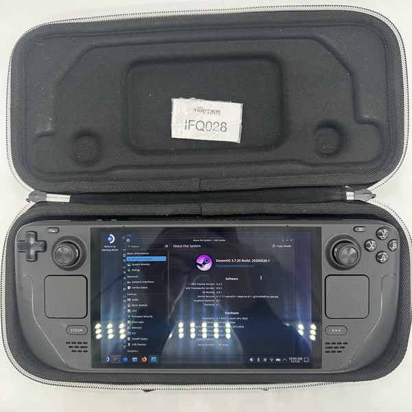 Steam Deck OLED - 512 GB, Black, 16 GB, AMD