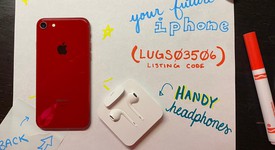 Good
													Apple iPhone 8 - AT&T, Red, 64 GB, A1905, GSM, photo 1 of 4