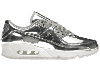 Nike Air Max 90 Metallic Silver (2020) (Women's) for sale