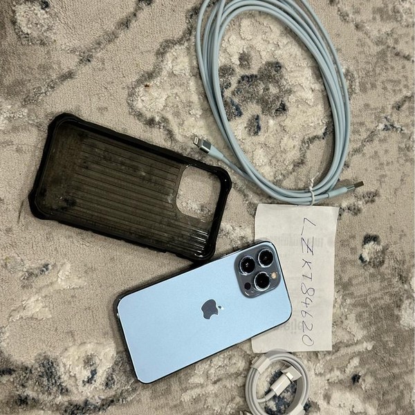 Apple iPhone 13 Pro - T-Mobile, 128 GB, Sierra Blue, A2483