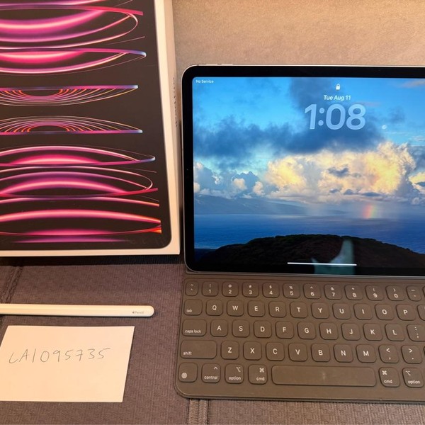 Apple iPad Pro 11 inch 4th Gen 2022 - Unlocked, 1 TB, Gray