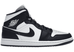  Jordan 1 Mid Split Black White (Women's)