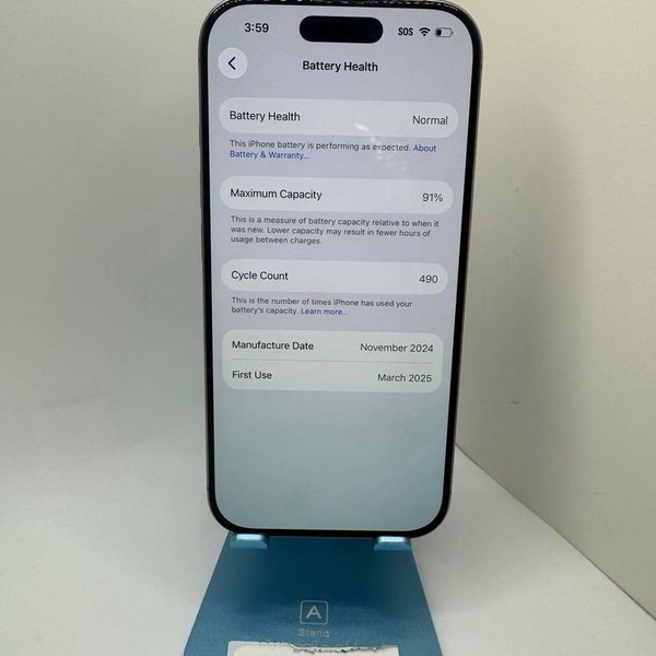 Apple iPhone 16 Pro - Unlocked, 256 GB, Desert, A3083