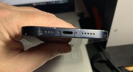 Fair
													Apple iPhone 12 - Unlocked, Black, 128 GB, A2172, photo 2 of 6