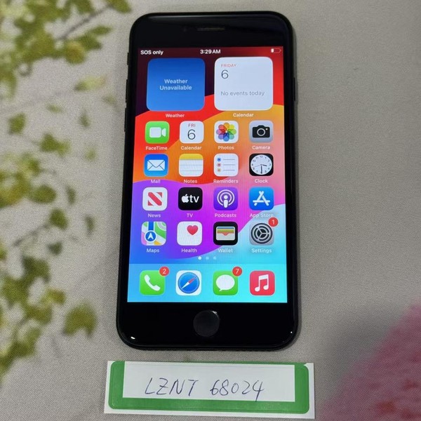 Apple iPhone SE 2nd Gen 2020 - Unlocked, 64 GB, Black, A2275