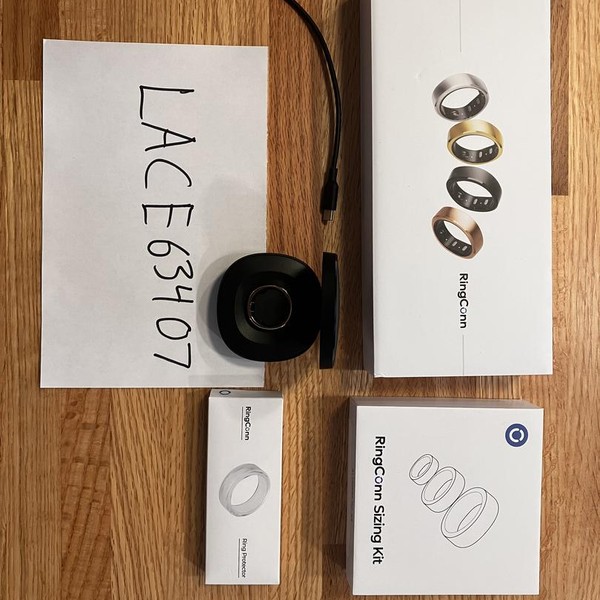 RingConn Smart Ring Gen 2 - Gold, Size 14