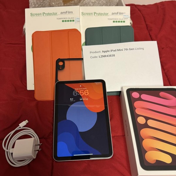 Apple iPad Mini 7th Gen - Wi-Fi, 128 GB, Starlight, A2993