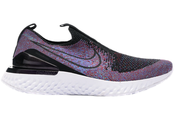 Nike Epic Phantom React Flyknit Black University Red Hyper Jade (Women's) for sale