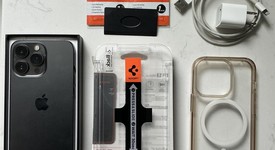 Good
													Apple iPhone 13 Pro - Unlocked, Graphite, 128 GB, A2483, photo 1 of 5