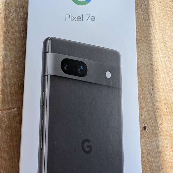 Google Pixel 7a - Unlocked, 128 GB, Charcoal, 8 GB, GWKK3