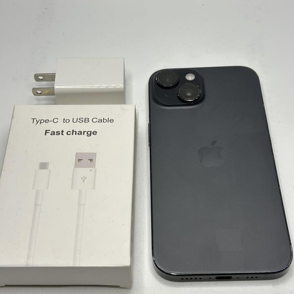 Apple iPhone 15 - Unlocked, 128GB, Black, A2846 - LAGL40170 - Swappa