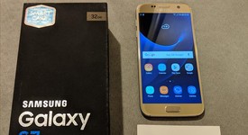 Good
													Samsung Galaxy S7 - Unlocked, Gold, 32 GB, G930F, photo 1 of 9