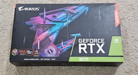 Used
													Gigabyte GeForce RTX 3070 - GV-N3070AORUS M-8GD, Aorus Master, photo 1 of 8