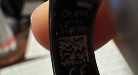 Fair
													Oura Ring Gen 3 - Silver, Size 6, Horizon, photo 5 of 5