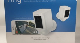 New
													Ring Spotlight Cam Wireless - White, photo 2 of 5