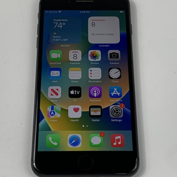 Apple iPhone 8 Plus - Unlocked, 256 GB, Gray, A1864