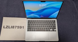 Good
													MacBook Air 2025 (M4) - 13" - Apple M4, Sky Blue, 256 GB, 16 GB, photo 1 of 11