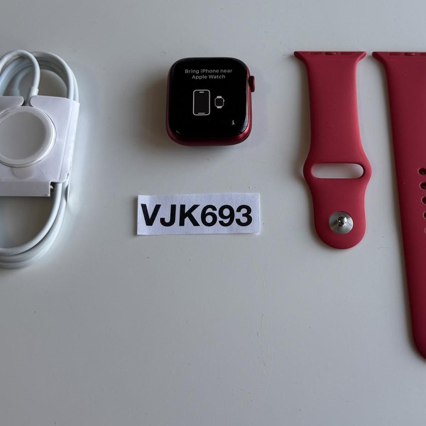 Apple Watch Series 7 45mm - Unlocked, Red, A2477 - Cellular, Aluminum