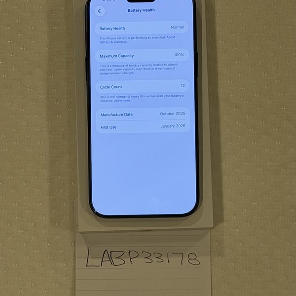 Apple iPhone 17 Pro Max - Unlocked, 2 TB, Deep Blue, A3257