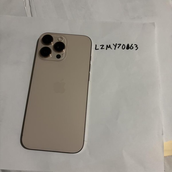 Apple iPhone 16 Pro Max - Unlocked, 256 GB, Desert, A3084