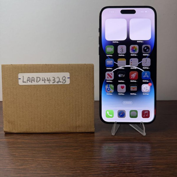 Apple iPhone 14 Pro Max - Unlocked, 128 GB, Black, A2651