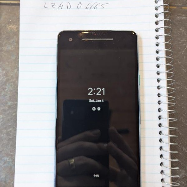 Google Pixel 2 - Unlocked, 64 GB, Blue, Google Edition