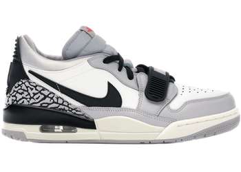 Jordan Legacy 312 Low Tech Grey Fire Red Black for sale