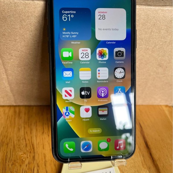 Apple iPhone 11 - Unlocked, 64 GB, Black, A2111