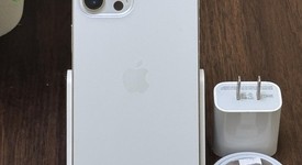 Good
													Apple iPhone 12 Pro Max - Unlocked, Silver, 128 GB, A2342, photo 3 of 7