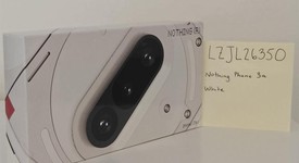 New
													Nothing Phone 3a - Unlocked, White, 256 GB, 12 GB, photo 4 of 6
