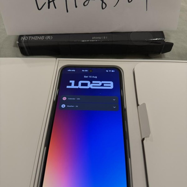 Nothing Phone (3) - Unlocked, 512 GB, Black, 16 GB