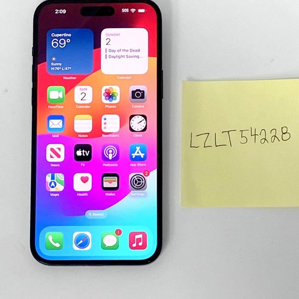 Apple iPhone 15 Plus - Verizon, 128 GB, Black, A2847