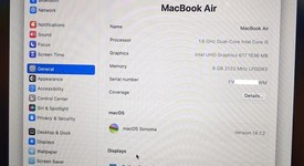 Good
													MacBook Air 2019 - 13" - I5, Gold, 256 GB, 8 GB, photo 2 of 15