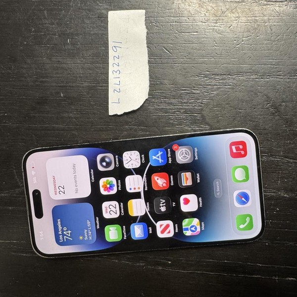 Apple iPhone 14 Pro Max - Unlocked, 128 GB, Black, A2651