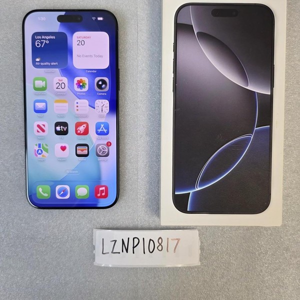 Apple iPhone 16 Pro Max - Unlocked, 256 GB, Black, A3084