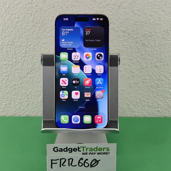 Apple iPhone 16 Pro Max - Unlocked, 256 GB, Natural, A3084