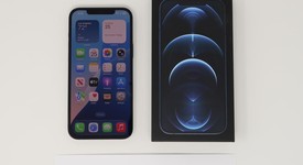 Good
													Apple iPhone 12 Pro Max - Unlocked, Pacific Blue, 128 GB, A2342, photo 1 of 12