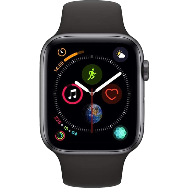 Apple Watch Series 4 44mm - Unlocked, Gray, A1976 - Cellular, Aluminum