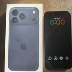 Mint Apple iPhone 17 Pro Max - Unlocked, 256 GB, Deep Blue, A3257