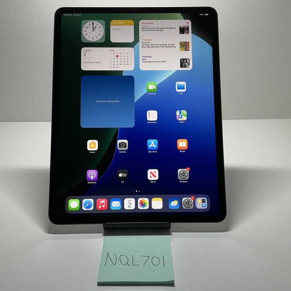 Apple iPad Air 13 inch (M2) 2024 - Wi-Fi, 256 GB, Gray, A2898