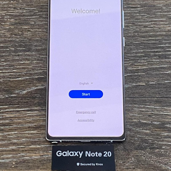 Samsung Galaxy Note 20 5G - AT&T, Mystic Bronze, 128 GB, 8 GB, SM-N981U