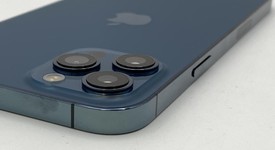 Good
													Apple iPhone 12 Pro Max - Unlocked, Pacific Blue, 128 GB, A2342, photo 4 of 6