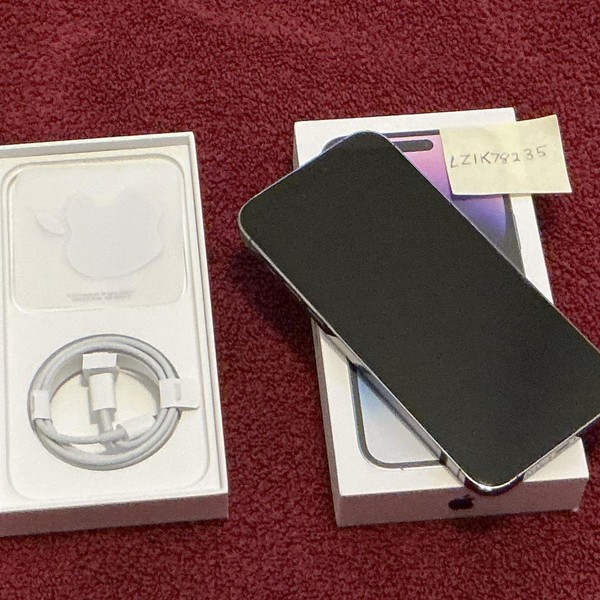 Apple iPhone 14 Pro Max - Unlocked, 1 TB, Purple, A2651