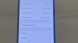 Mint
													Apple iPhone 16e - T-Mobile, Black, 128 GB, A3212, photo 3 of 8