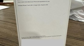 New
													Apple iPhone 17 - Unlocked, White, 256 GB, A3258, photo 3 of 3