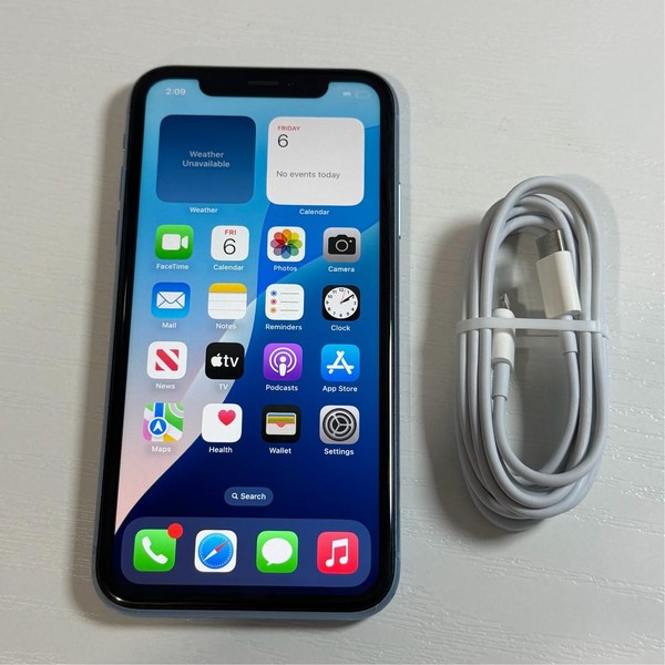 Apple iPhone Xr - Unlocked, 64 GB, Blue, A1984
