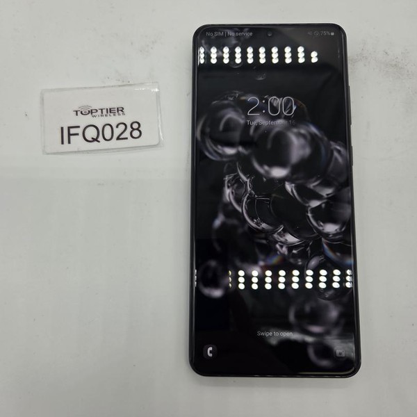 Samsung Galaxy S20 Ultra 5G - Unlocked, 128 GB, Black, 12 GB, SM-G988U1
