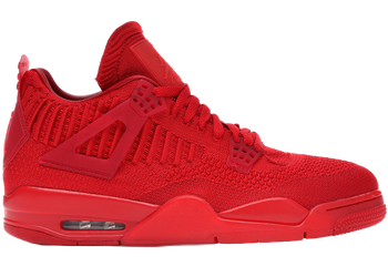 Jordan 4 Retro Flyknit Red for sale