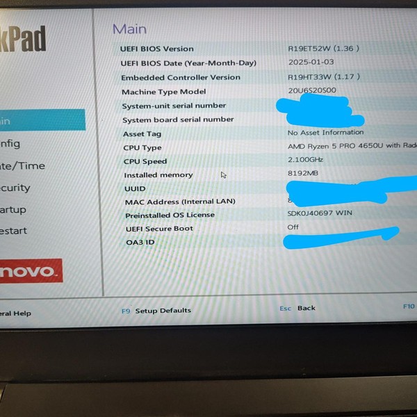 Lenovo ThinkPad Laptop